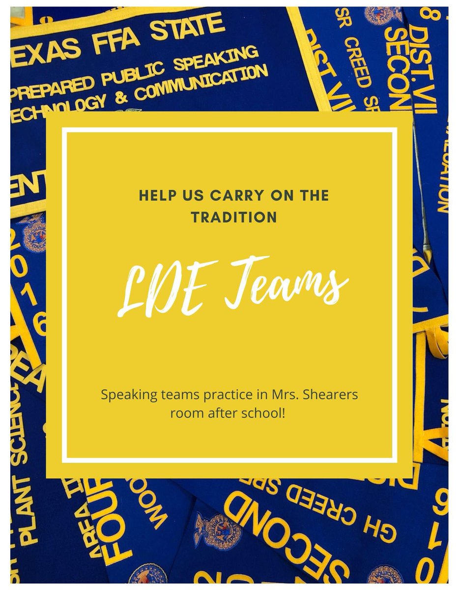 Cypress Ranch FFA tweet media