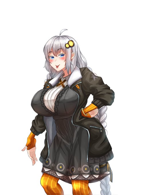 通常衣装のジャケットON/OFFまで多分できたのでサンプル画像です 