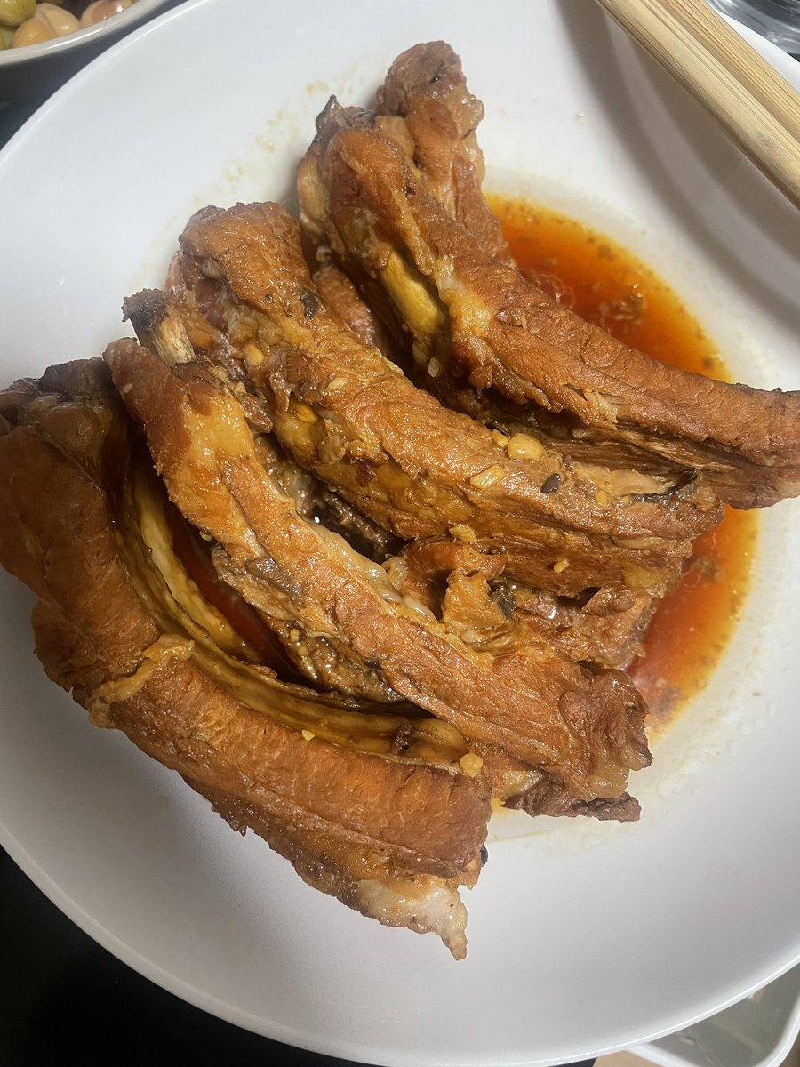 圧力鍋でスペアリブ
簡単にできた
美味い‼︎