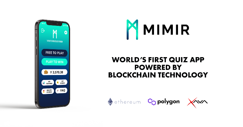 MimirToken's tweet photo. Introducing Mimir Quiz - the world's first quiz game powered by blockchain technology!

It's the game that pays to play by harnessing the incredible utility of of our own Mimir token. Follow us to stay updated about the upcoming release 🚀🚀🚀 https://t.co/nFRA55ygDY
