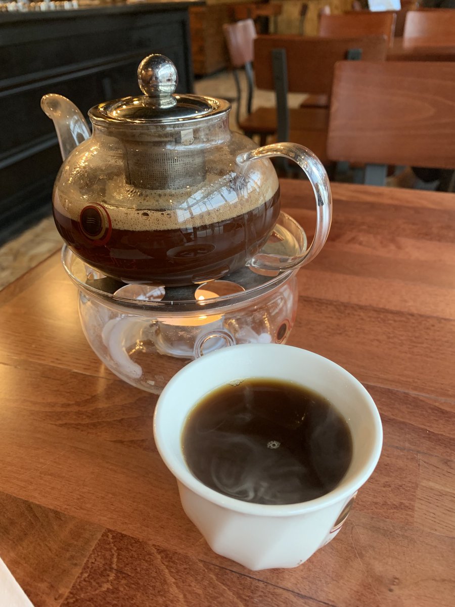 A meeting in Dearborn! Great Turkish coffee! Yum! ⁦<a href="/QahwahHouse/">QahwahHouse</a>⁩