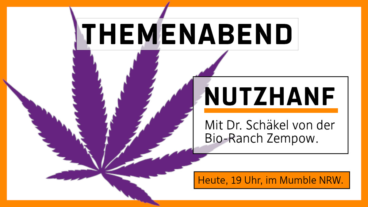 Piratenpartei's tweet photo. Zusammen mit @WSchaekel von der Bio-Ranch Zempow widmet sich unsere AG Drogen- und Suchtpolitik @dropopiraten heute um 19 Uhr dem #Nutzhanf. Ihr seid alle herzlich dazu eingeladen.

Wenn euch das Thema interessiert, ist DAS eure Chance!

Mumble? 👇

1/2 https://t.co/m1ugdAqKlp