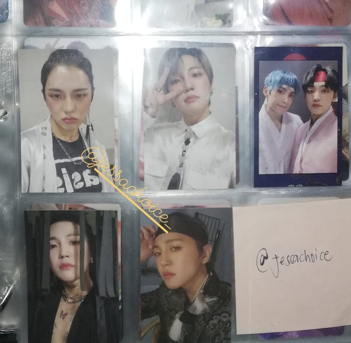 jessachoice's tweet photo. WTS #ACE HJZM Photocards #PH

PC: PHP 350
AR: PHP 350
MAKESTAR PC: PHP 400

Album Set PHP 900
> album, 1PC, 1AR, sticker and bookmark

#ACEWTS #ACEALBUM #ACEPHOTOCARD #ACEPH #CHOICEPH @ACECHOICETRADES https://t.co/irSBkO7G2f
