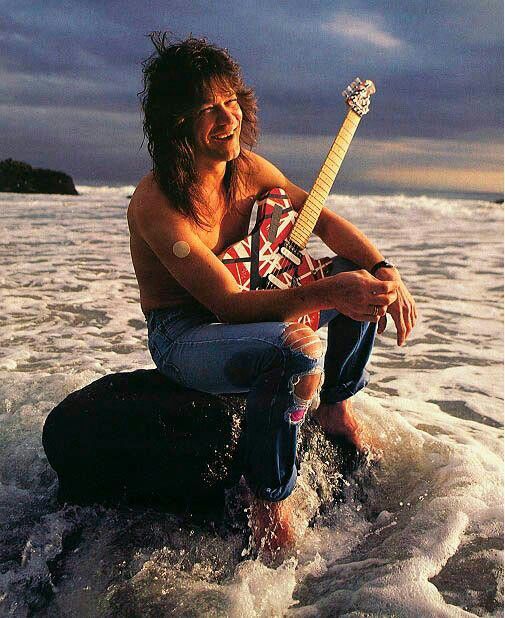 'Rock stars come and go. Musicians play until they die.' 
-Eddie Van Halen

One year ago today EVH lost his battle with cancer.  #RIPEddieVanHalen