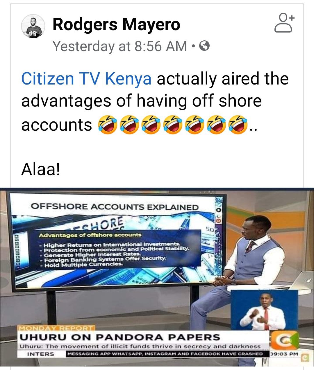 offshore account