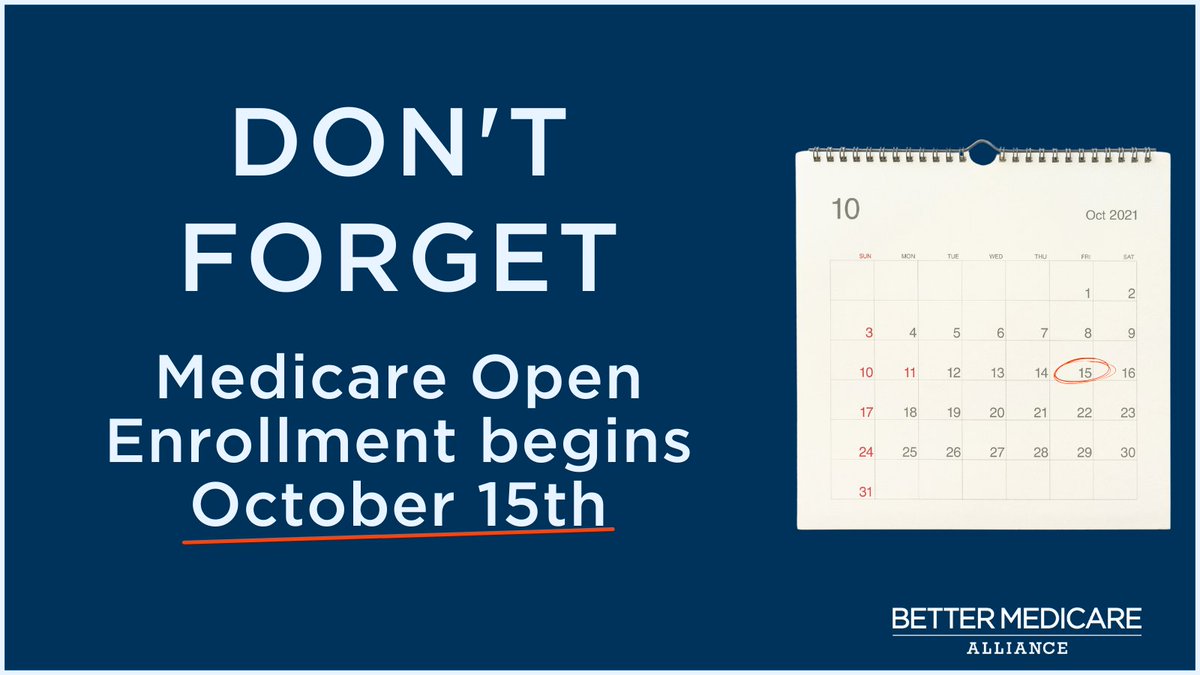 BMAlliance's tweet photo. #Medicare's open enrollment season starts on October 15th. This year, #seniors will have more coverage options than ever before. Read our #StateofMA report for more on #MedicareAdvantage: https://t.co/skqEcvLaXt https://t.co/PDzgJgDLC7