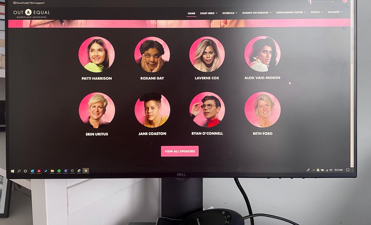 HaleyKAdrian's tweet photo. So excited to join the @OutandEqual Workplace Summit this week and hear from an all-star committee of speakers. Looking forward to learning more about LGBTQ+ equity in the workplace and taking those lessons back to @DHGLLP, @DHGHealthcare! #OESummit #WorkplaceSummit #FutureofWork https://t.co/S2cHAmehdv