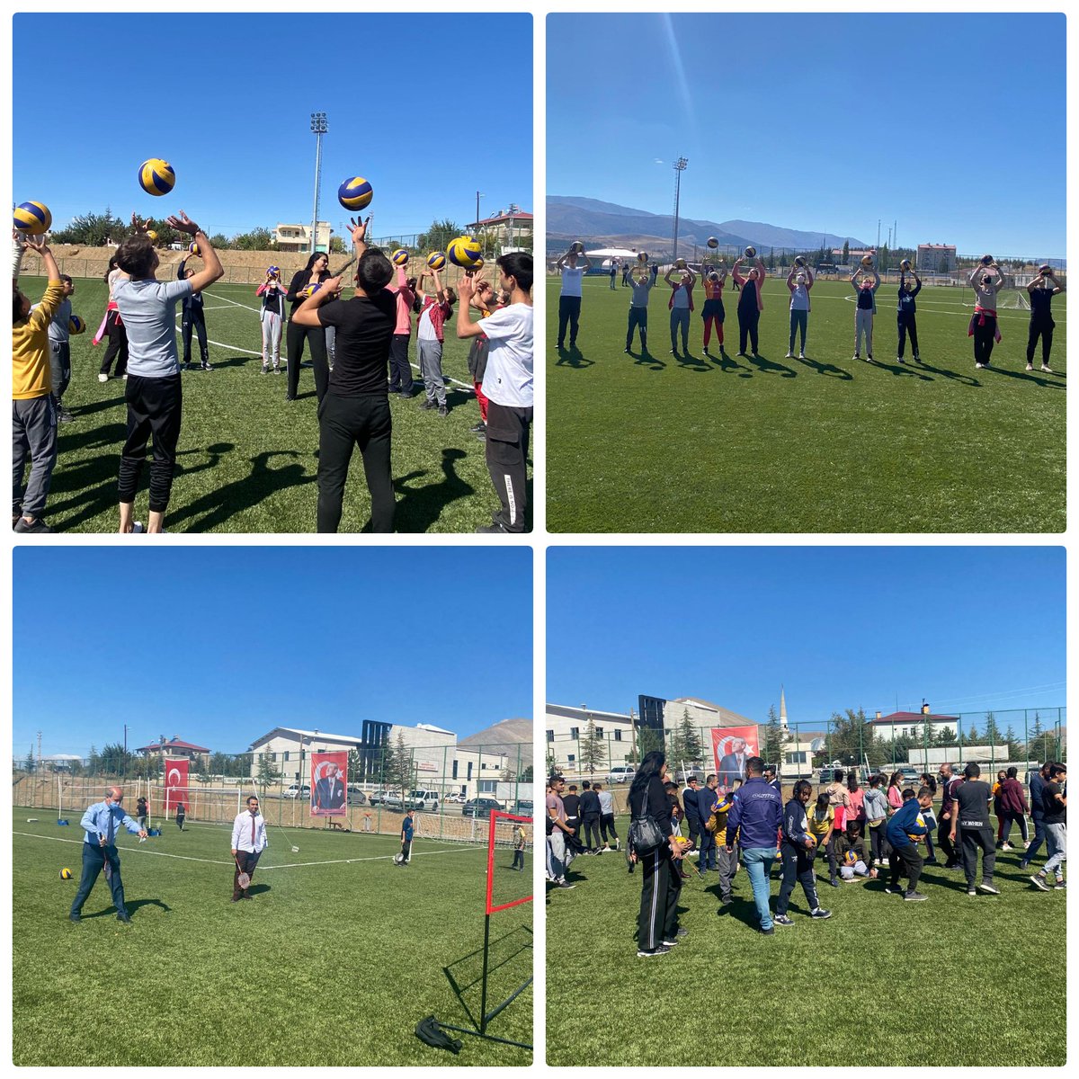 GSB_KMaras's tweet photo. 04-10 Ekim #AmatörSporHaftası etkinlikleri kapsamında Ekinözü İlçemizde Badminton ve Voleybol şenliği düzenlendi. Yoğun katılımın olduğu etkinlik sonunda sporculara katılım belgesi verildi.🏐🏸
@kasapoglu @gencliksporbak https://t.co/WAHSXDY8ur