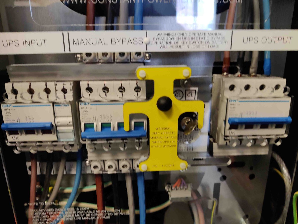 CPS_UPS's tweet photo. External maintenance bypasses should be considered as a vital part of any UPS investment.

Having the ability to safely transfer the load, so that your UPS can receive maintenance is as crucial to the operation and running of your UPS as the batteries.

#support https://t.co/38jC7WwkUo