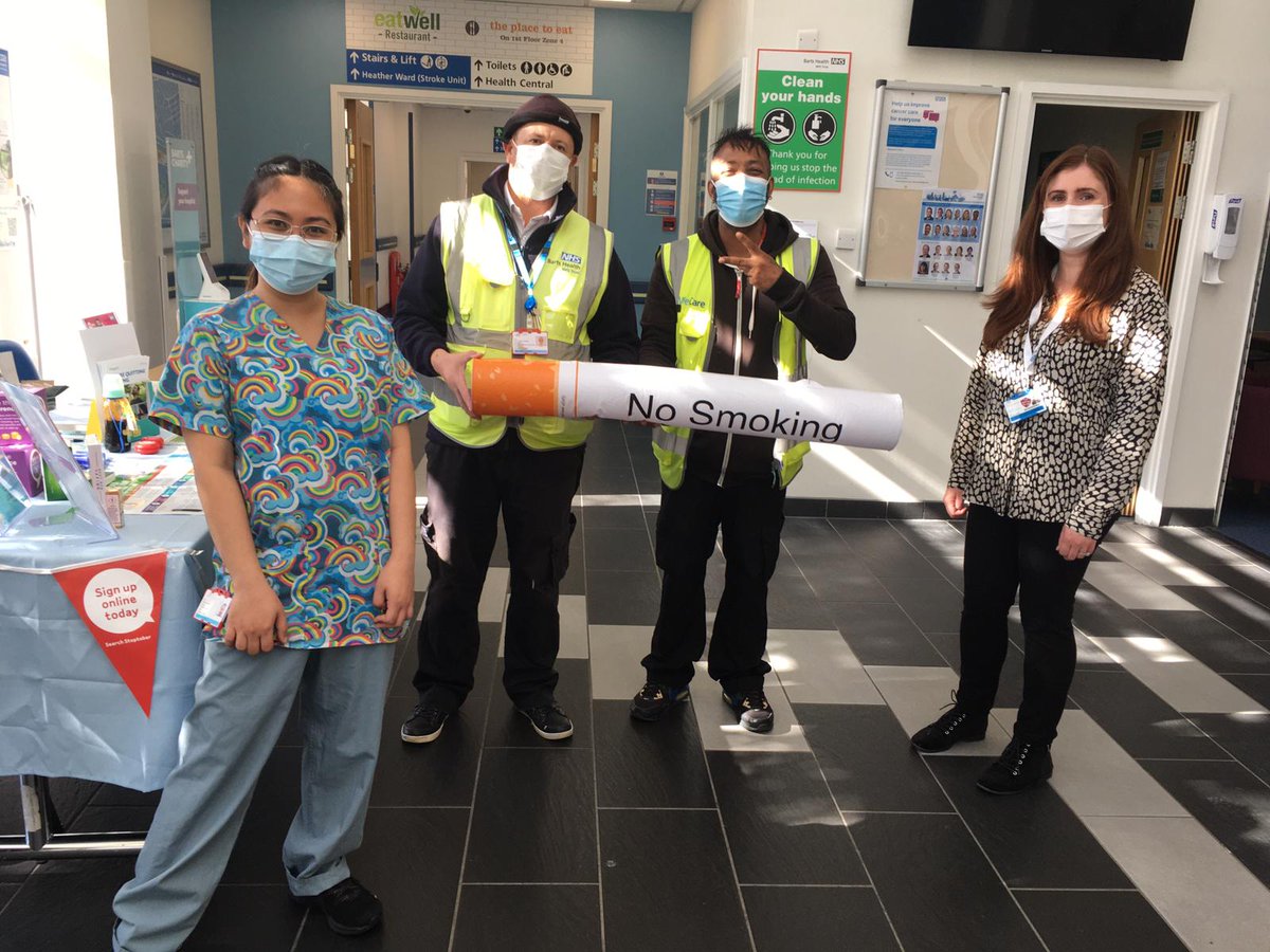 ⭐11 people signed up to receive smoking cessation support today&amp; lots of staff interested in how they can support patients using VeryBriefAdvice⭐Thanks <a href="/AidanBohanAvery/">Aidan Bohan-Avery</a> @QMULQuitSmoking Shajue &amp; @NewhamHospital Wellbeing team <a href="/CatrionaRowland/">Catriona (Catrina)💙 #BHWellbeing</a> <a href="/Zarrrraaaa03/">Zara</a> <a href="/NavjotParmar10/">Navjot Parmar💙</a>