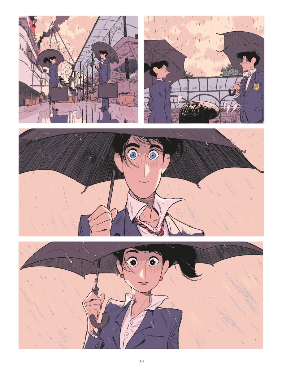 ComicsJournal's tweet photo. Aug Stone @augstone reviews Always Never, the Europe Comics digital translated release of an album by Spanish cartoonist Jordi Lafebre that tells a story of romance (and municipal projects) in reverse chronological order. https://t.co/sonn6ki0Dd https://t.co/pq9hhKzldY