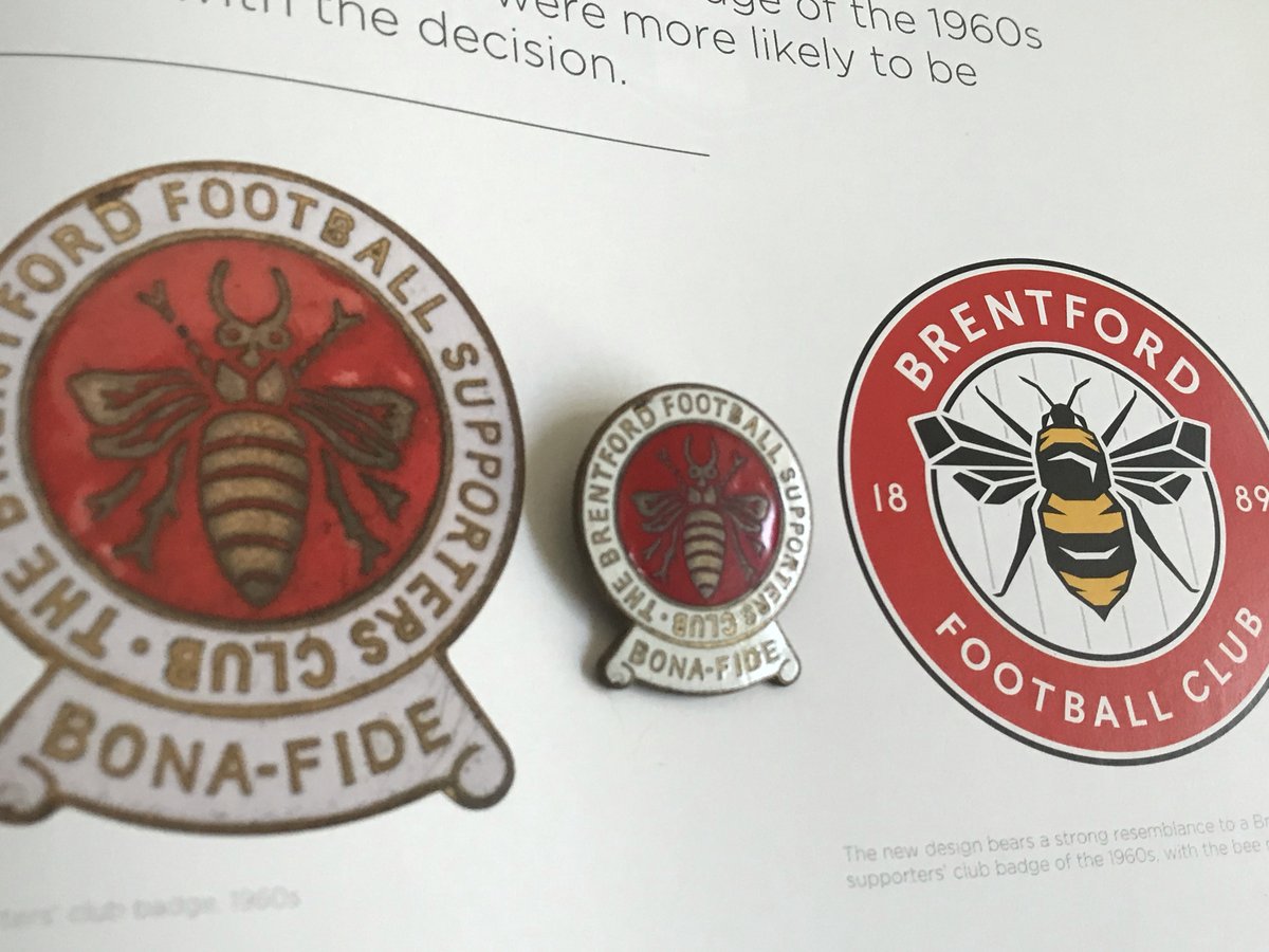 BeautifulBadge's tweet photo. To acknowledge the great start to the season made by @BrentfordFC  we are giving away an original 1960s supporters club badge that the current badge is based on, as featured in #TheBeautifulBadge

Just follow, like &amp; retweet

@Beesotted 
@BIAS_bfc 
@BeesUnited
@BrentEssential https://t.co/gMsHnsjzJ8