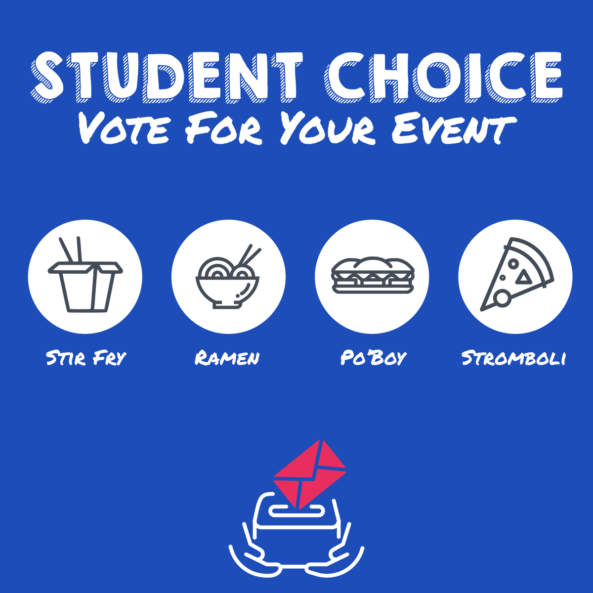 uvawiseeats's tweet photo. Student Choice is here! ���️ 🗳️ 

Head over to Instagram stories to vote https://t.co/yev60U5rk7
