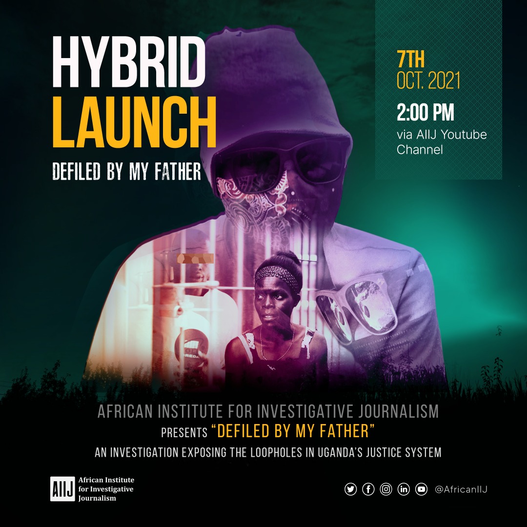 Mutebi Peter M. (@mutebipeterm1) on Twitter photo The <a href="/AfricanIIJ/">African Institute for Investigative Journalism</a> will release an investigation that exposes the loopholes in the Justice System. The story borders on perceived corruption from the time of Arrest of a suspect to arraignment.
#DefiledByMyFather The <a href="/AfricanIIJ/">African Institute for Investigative Journalism</a> will release an investigation that exposes the loopholes in the Justice System. The story borders on perceived corruption from the time of Arrest of a suspect to arraignment.
#DefiledByMyFather