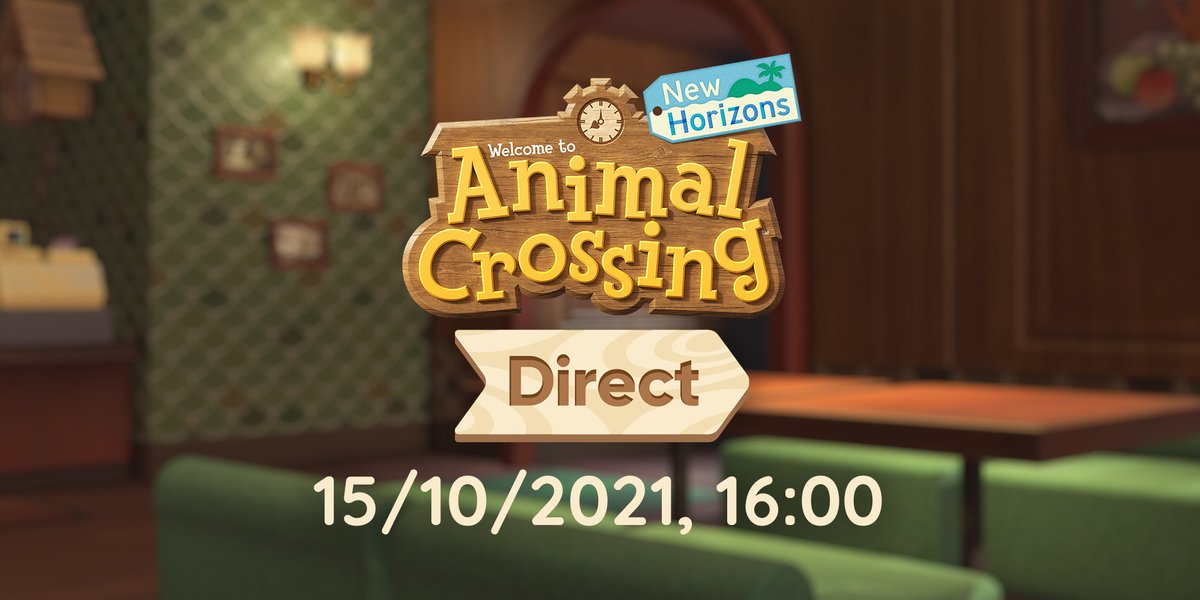 NintendoFrance's tweet photo. L'Animal Crossing: New Horizons Direct sera diffusé le 15/10 à 16:00 ! Suivez-le pour environ 20 minutes d'informations sur le contenu qui arrivera en novembre dans Animal Crossing: New Horizons. https://t.co/Z2pyat249F