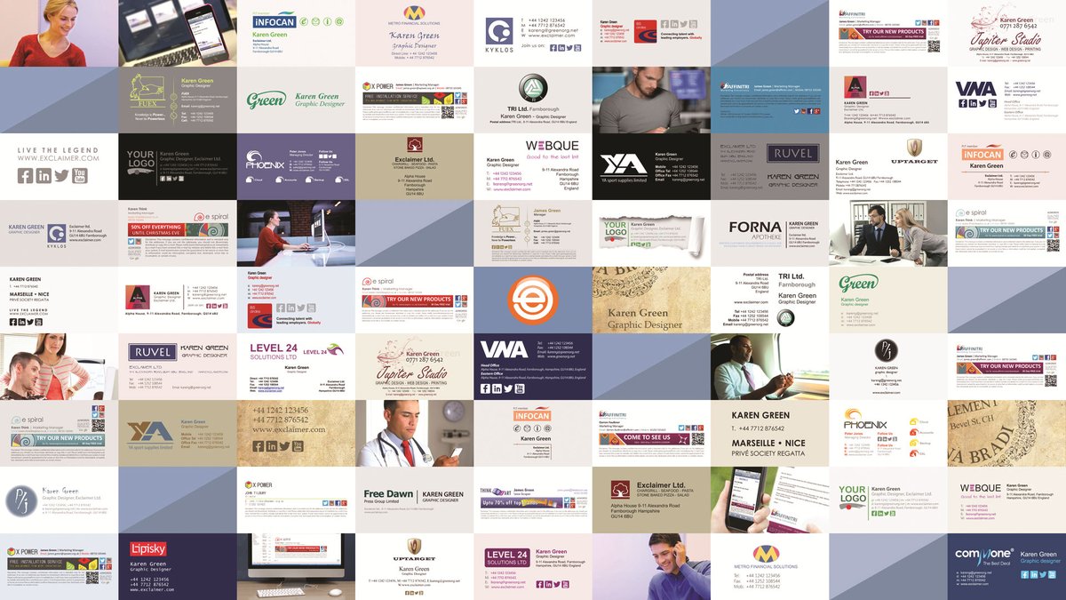 KJLGroup's tweet image. Exclaimer enables users to be creative and produce their own signatures, or our UK-based team are more than happy to provide professional, corporate signatures. 

Find out more: bit.ly/38quapw 

#emailsignature #emailsignaturesoftware #kjlgroup