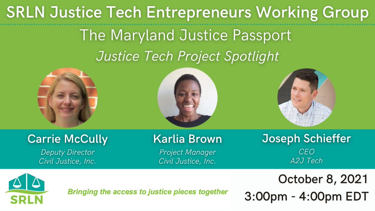 Self-Represented Litigation Network tweet media