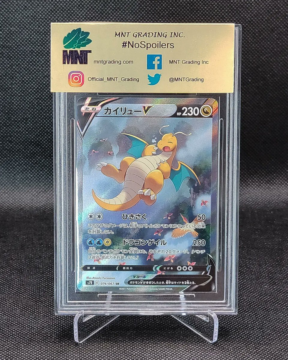 MNTGrading's tweet photo. Stunning cards! 🔥🔥
#mntgrading #nospoilers #mnt #pokemon #japanese #dragonite #leafeon #eeveeheroes #blueskystream https://t.co/gQySRqiGvC
