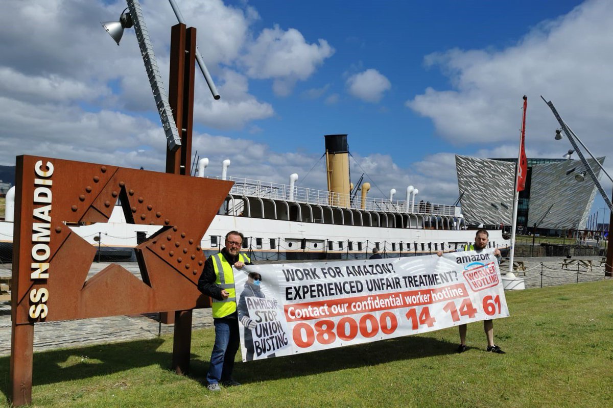 Action on Amazon NI tweet media