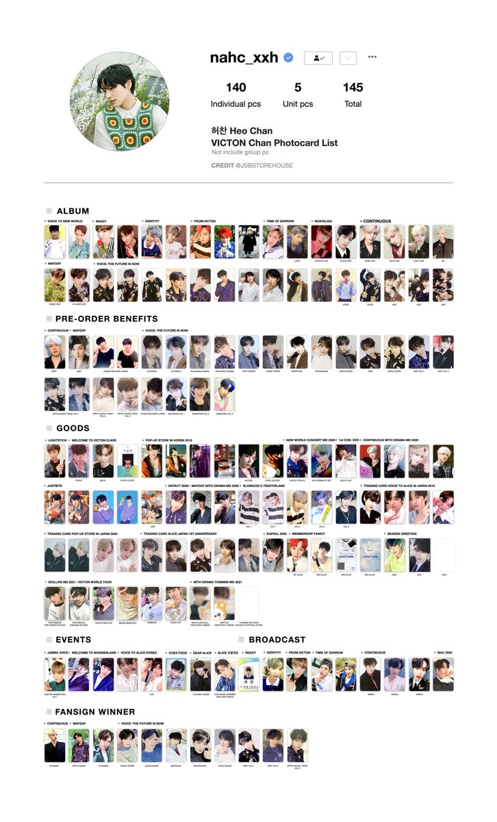 JSBstorehouse's tweet photo. Thread victon photocard list / template 
——
🗓 update  Oct 6, 2021  
 
🧸 ; https://t.co/yCs88MJ9no

🏷 #빅톤 #임세준 #세준 #허찬
#강승식 #승식 #SEJUN #HEOCHAN #CHAN #SEUNGSIK #VICTON seungsik heo chan sejun   byungchan hanse jung subin pc lists https://t.co/zCbdJGZKMt
