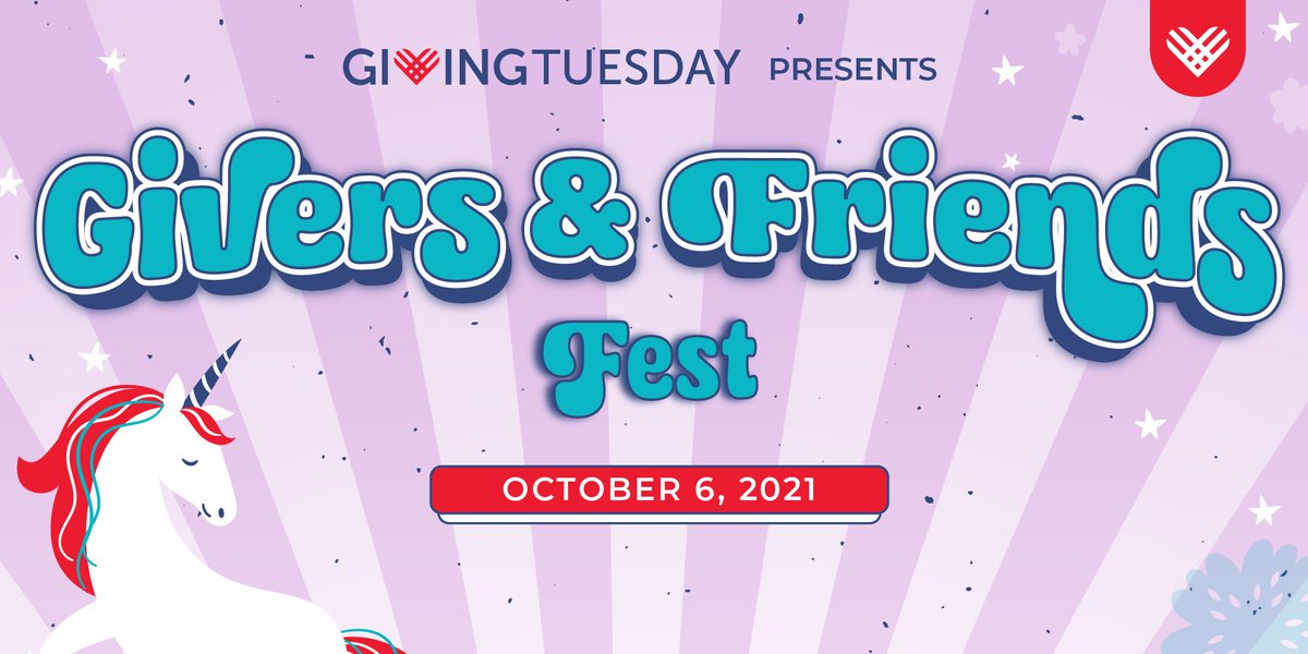 <a href="/GivingTuesday/">#GivingTuesday</a>'s Givers + Friends Fest is happening right now! Sessions will livestream on Facebook, Twitter, Twitch, or LinkedIn all day long.  bit.ly/3AgSCFu #GivingTuesday #GivingTuesday2021