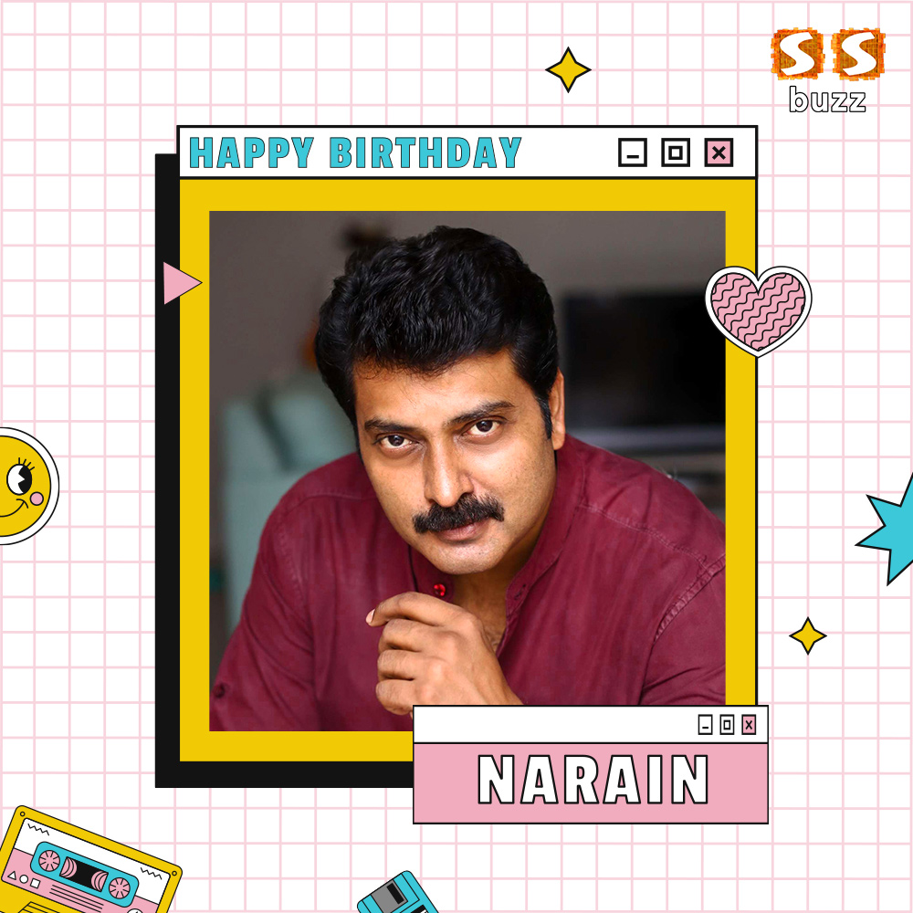SSMusicTweet's tweet photo. Wishing the Smart, Versatile Actor #Narain a Very Happy Birthday!🎉

#SSMusic #SSBuzz #ActorNarain #NarainRam #Anjathey #Thambikottai #Mugamoodi #Kaithi #Vikram #HappyBirthdayNarain #HBDNarain https://t.co/lAS7azqhOZ