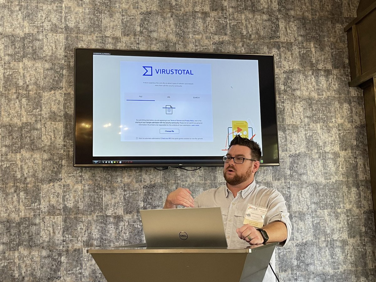 OKCityALA's tweet photo. Daniel Schoonover, IT Director at Mahaffey &amp; Gore, gave a great presentation on IT security and best practices at our September meeting. #ITservices #itmanagement https://t.co/9eINFMU8vt