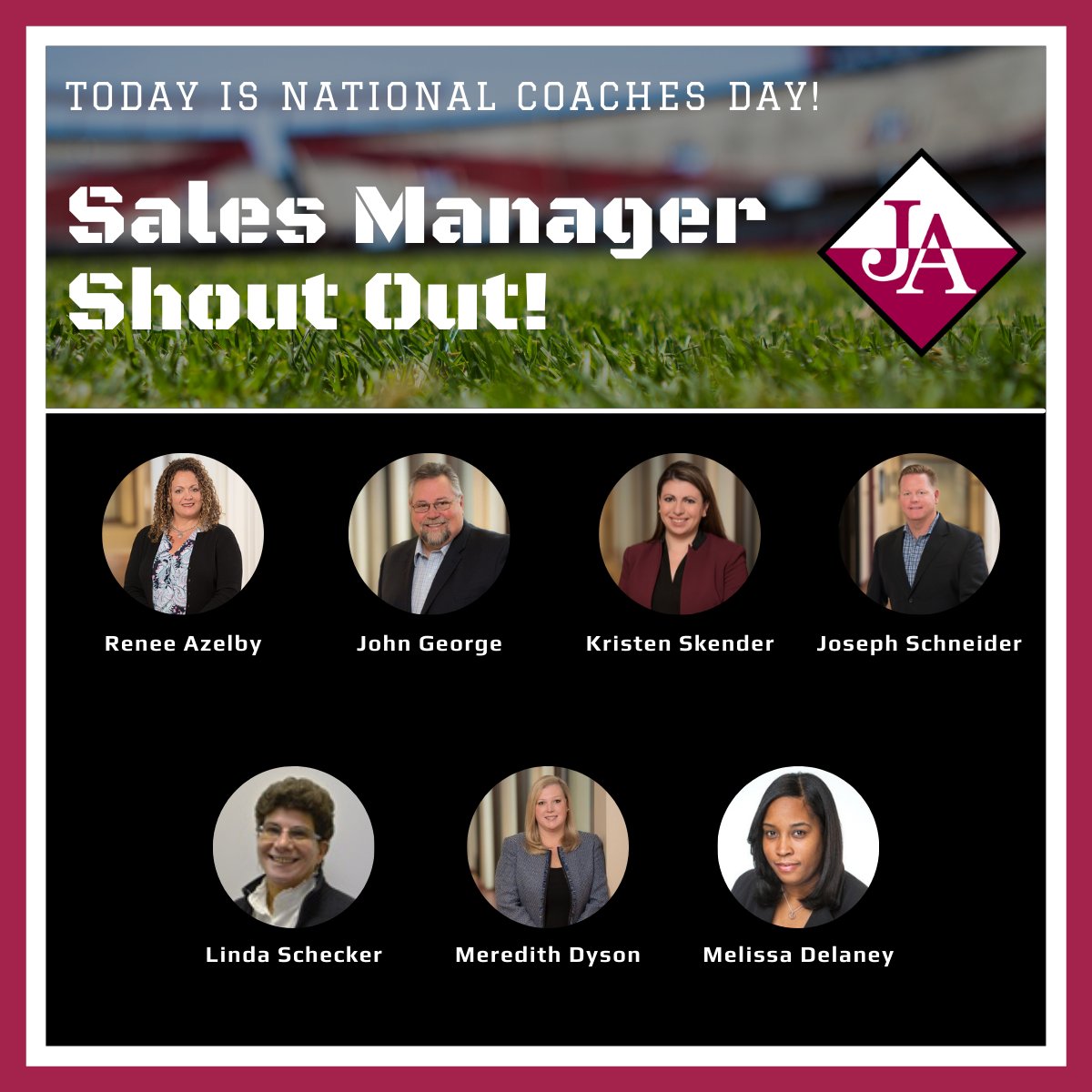 Jimcor's tweet photo. Special shout out today to the "coaches" of Jimcor! Thank you to all of our Sales Managers who inspire our teams across all regions and are always there to support and share their knowledge!

#coachesday #salesmanagers #jimcor https://t.co/BW7s2ZGLOw