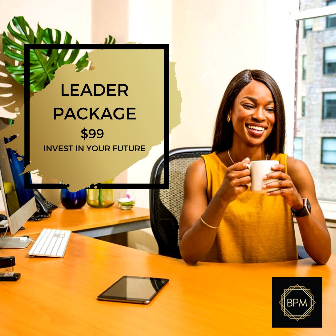 We invite you to invest in our Leader Package, which will give you access to most Black Professionals Month programs, events and activities all month long! 

Find out more and register here: ow.ly/kSxk50Gn5Sl

#careerdevelopment  #blackprofessionals