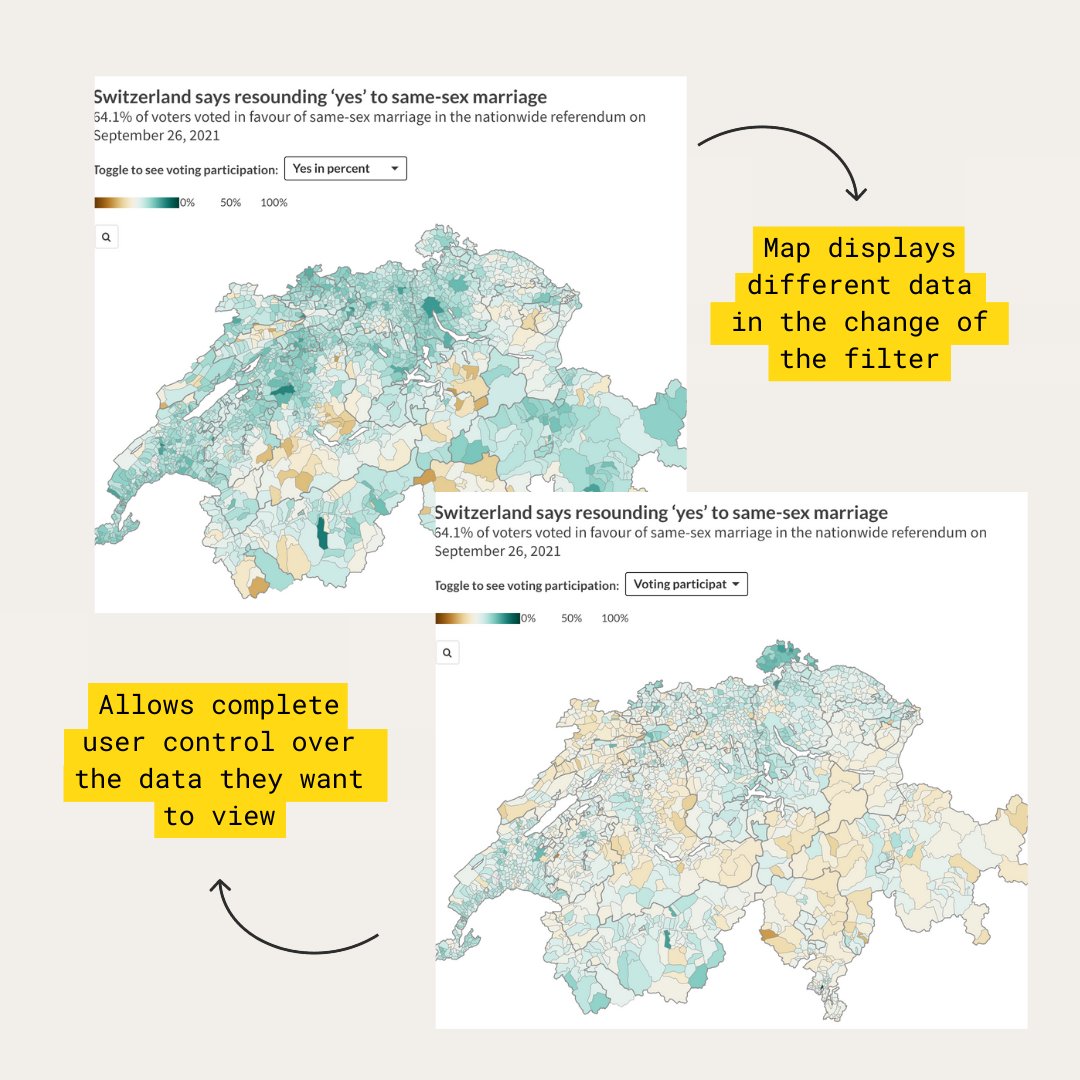 Maps are a great way to bring geographical data to life. What makes our projection maps so handy is the ability to visualize multiple columns of data using regions and points! 🗺📍

👉 Check out our help doc on how to add your own controls and filters:
help.flourish.studio/.../129-how-to…...