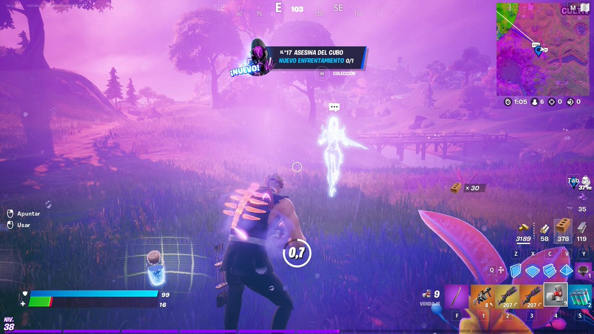 Sergio_Yoshi's tweet photo. 5 horas intentando matar a esta grandísima hija de puta. Ni el boss final de muchos juegos #Fortnite #CubeAssassin https://t.co/cqP44jXnfx