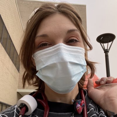 TravelRNStyle's tweet photo. First, 3rd shift in months, and no nap. Still got it! #nightRN #wicked #NightShift #NewProfilePic https://t.co/nypg695U52