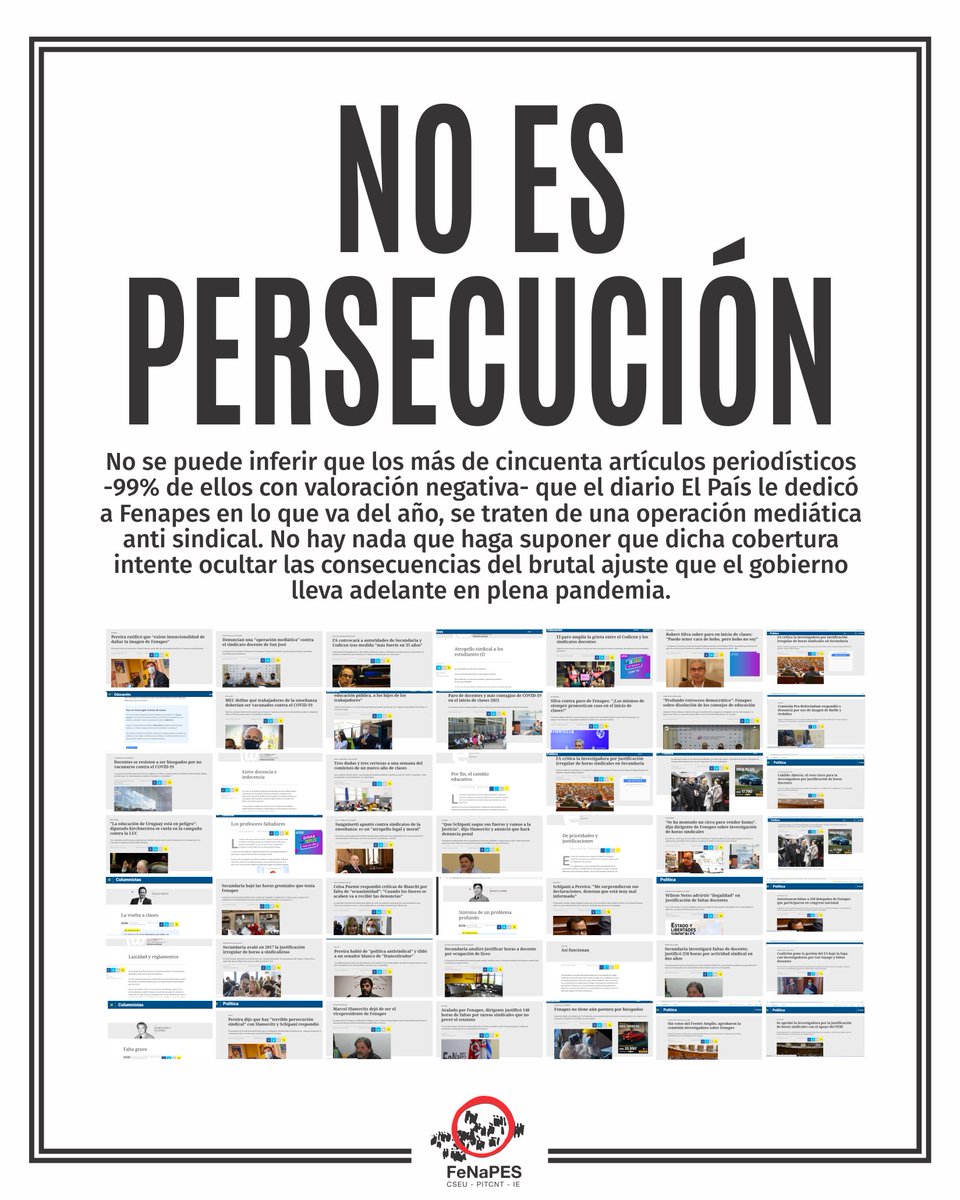 Más de ochenta notas de prensa dedicadas a la federación en lo que va del año. Nos encantaría que el recorte de 56 millones de dólares de Anep y el más de un millón de horas perdidas en Secundaria este año tuvieran la misma cobertura, pero al parecer no es relevante.
