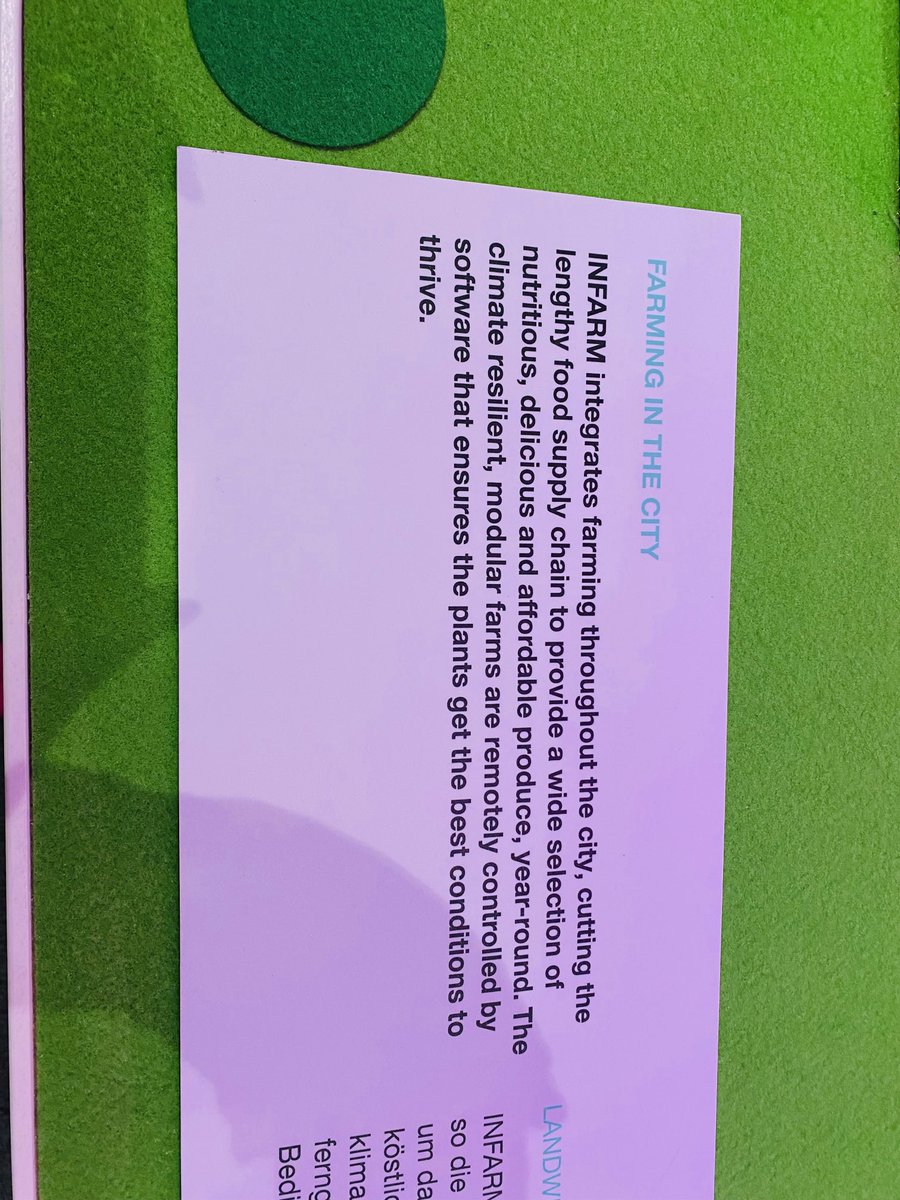 sophiehowe's tweet photo. Clever vertical farming solution already being rolled out in Germany. These lettuces etc are being grown in the shops themselves and customers come and come and literally pick one to buy. Would prefer community set up & run by local producers but nevertheless clever & sustainable https://t.co/OWRXYT0l0v