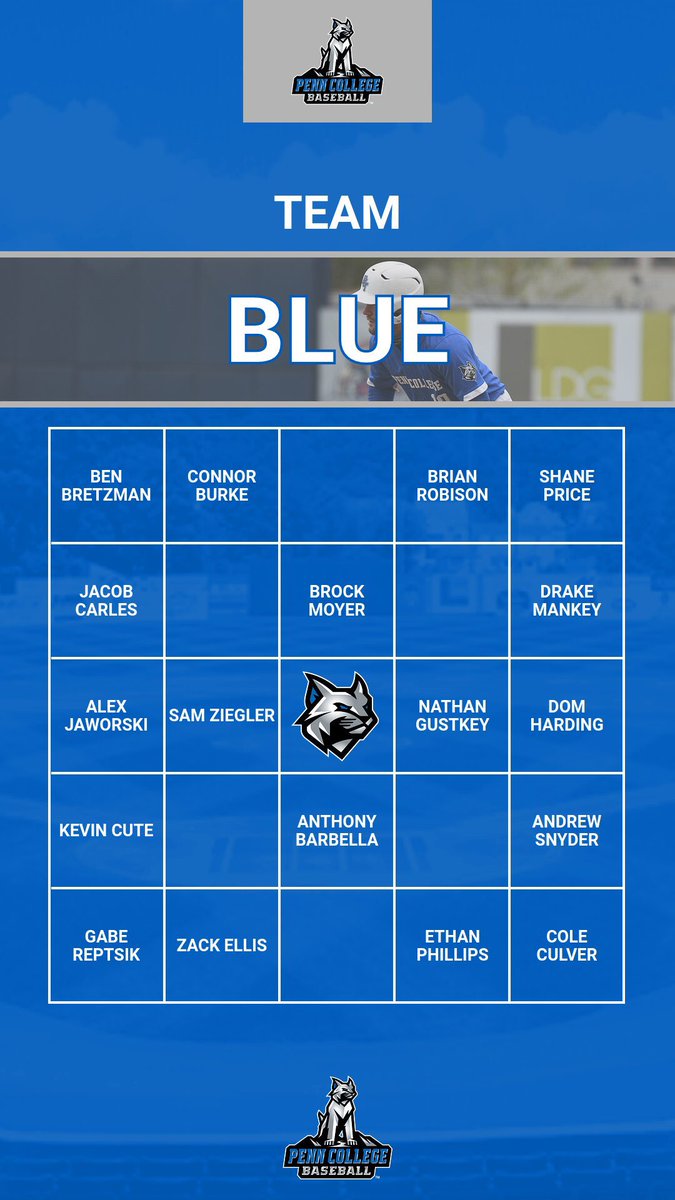 PCTBaseball's tweet image. 4 days away from the Annual Black &amp;amp; Blue Classic! Showdown is high noon on Sunday at Muncy Bank Ballpark at Historic Bowman Field. Coach Heller leads Team Blue while Coach Lewis leads Team Black #TheBrotherhood #OctoberMagic #GoPCTBaseball