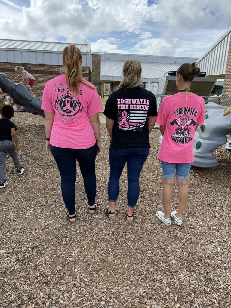 First Wednesday of October. Wearing our Pink for Breast Cancer Awareness month!💕 <a href="/CityofEdgewater/">City of Edgewater,FL</a> #IRESthebest <a href="/FickShannon/">Shannon Fick</a> <a href="/JennHolmgreen/">Jenn Holmgreen</a>