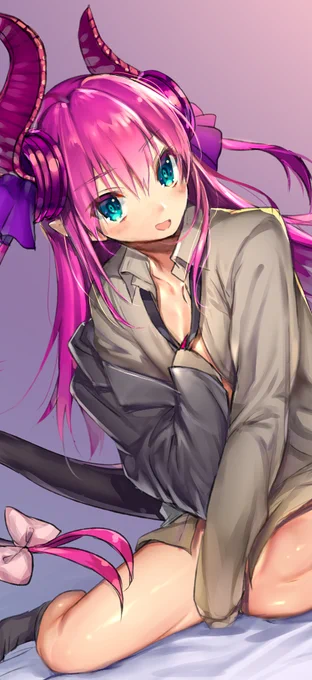 【Fate】エリちゃん
👿💜
#Fate 
#エリザベート・バートリー 