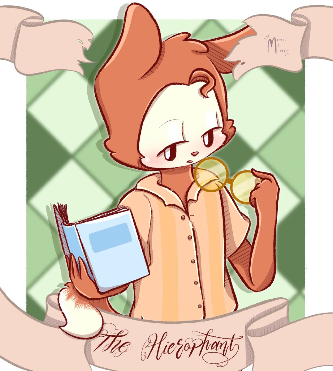 mimic_me_mimi's tweet photo. 📖𝓉𝒽𝑒 𝒽𝒾𝑒𝓇𝑜𝓅𝒽𝒶𝓃𝓉 📖

Day Six, TANNER TANNER TANNER TANNER that’s it, hehe

(Tanner belongs to @/konycory on insta )

#warnersona #tarotober #tarocards #thehierophant #hierophant #illustration #artchallenge https://t.co/x0mqMEczG6