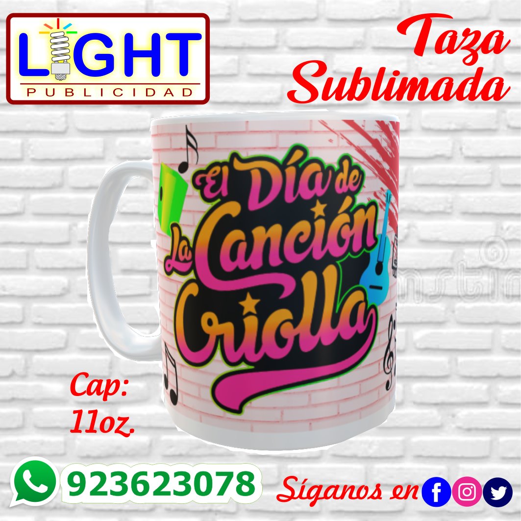Light_Publi's tweet photo. @Light_Publi Su #marca en todas partes /#Cerámicos /#TazasPublicitarias /Modelo: #Sublimadas (#FullColor) /Tipo: #Clásica /Color: #Blanca /Cap:11oz /Ped Mín: 12 unds /#WhatsApp: 923623078 /#Cotizaciones: ventas2@lightpublicidad.com /#Merchandising #DíaDeLaCanciónCriolla #Peru https://t.co/PXQsZzBpMz