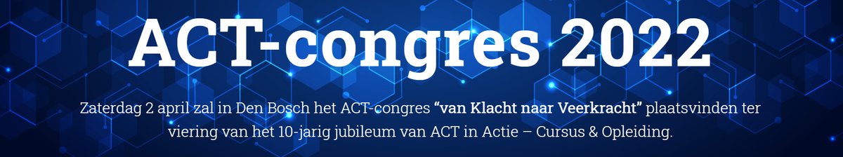 TimBatink's tweet photo. UPDATE: Het ACT-congres 2022: "Van Klacht naar Veerkracht" is reeds volledig uitverkocht (binnen één maand 200 tickets, waanzinnig)! Er zijn wel nog digital-bird tickets beschikbaar gesteld. Lees meer: https://t.co/M0exKzhRZH https://t.co/fiB7HAQj01