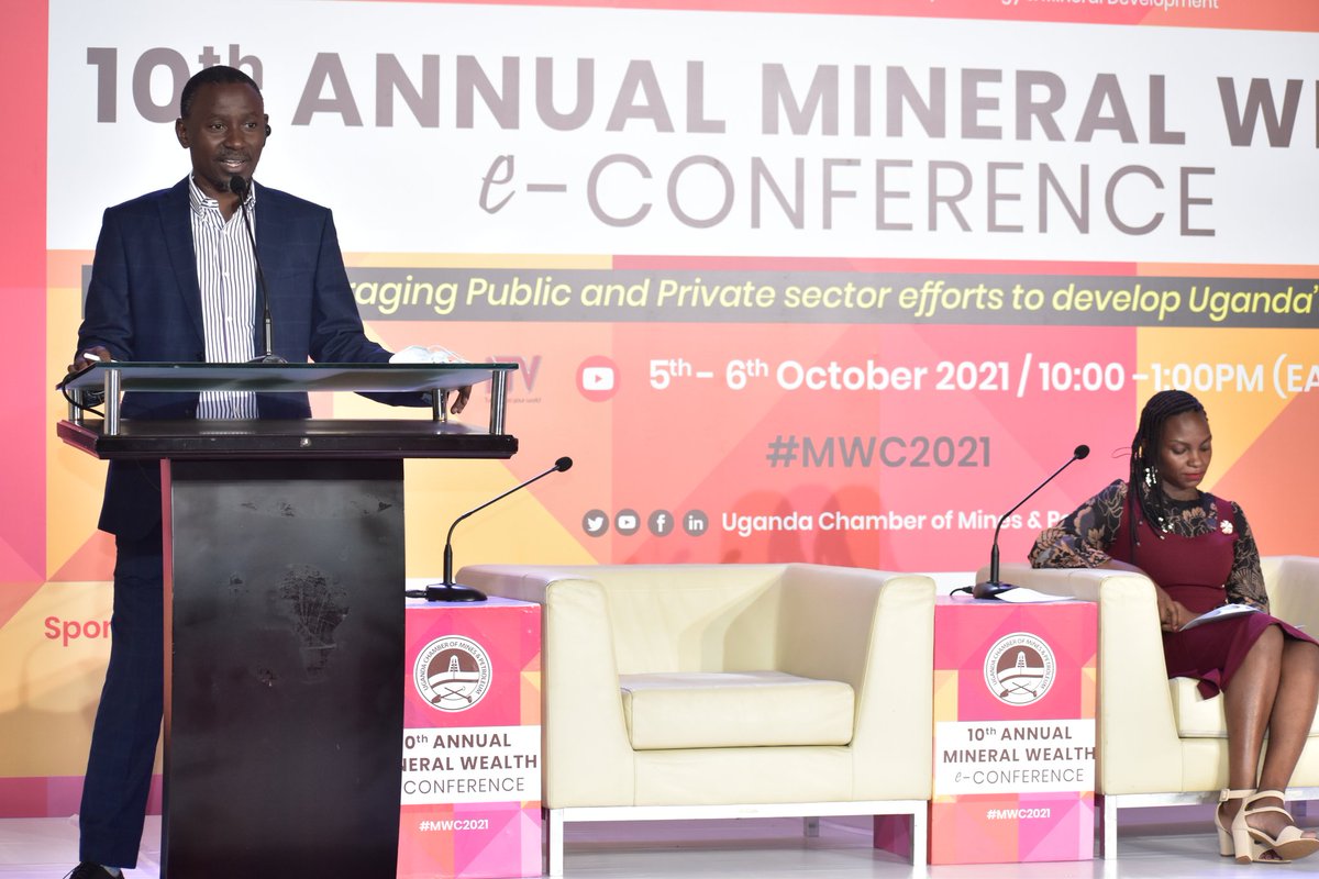 AshabaA's tweet image. Day 2 and closing of @UgandaChamber #MWC2021 
Great deliberations around how minerals contribute to Industrialisation and linkages into other sectors 
Final session on artisanal and small scale miners - Formalization and economic activity 
Thank you all for tuning in