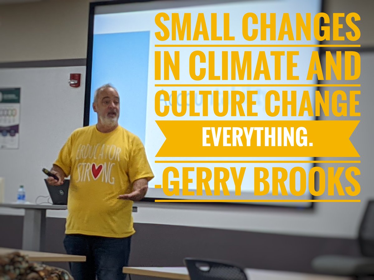 sbehmer's tweet photo. Ask your staff, "Where are you gifted?" Capitalize on those strengths!  @gerrybrooksprin #gwaea https://t.co/ai1pznLNGD