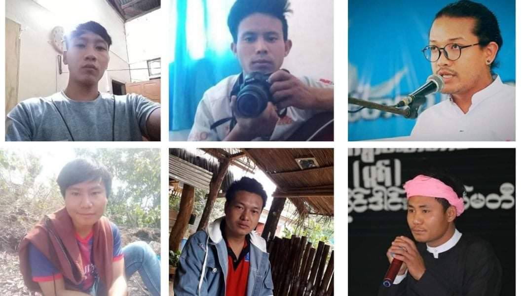 6 young education personnel, not having links with spring revolution, who were unlawfully abducted by Military Terrorists in Lashio, N. Shan State on Sep25 have been losing contact since then. Their whereabouts and condition are unknown.
#Oct6Coup
#WhatsHappeningInMyanmar