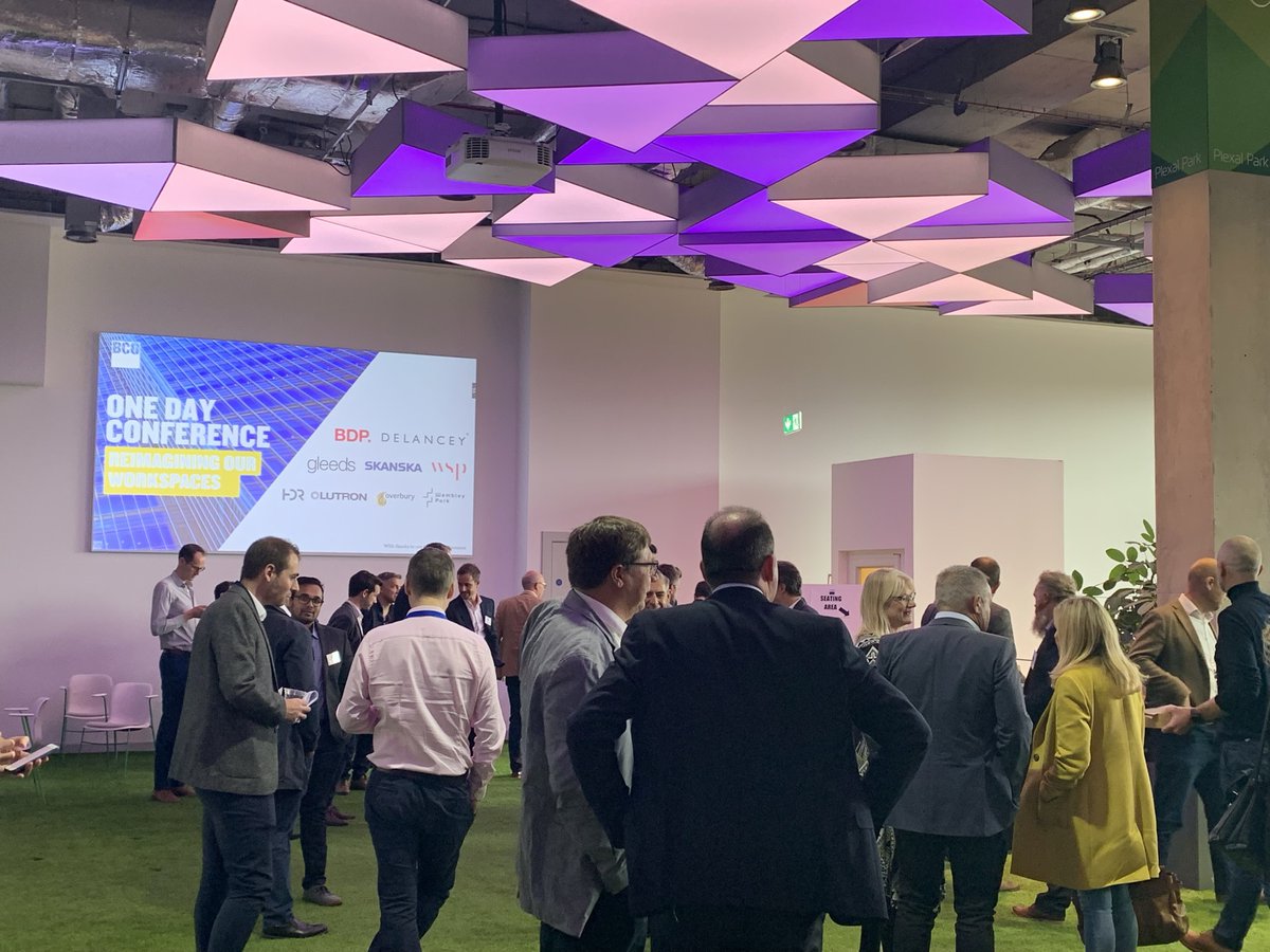 BCO_UK's tweet photo. Great to be #networking with industry peeps again! A very special thank you to everyone who made yesterday's #onedayconference a success, not least our sponsors:
@bdp_com @GleedsGlobal @SkanskaUKplc @WSP_UK @hpf_group @Lutron_EU @Overburyplc @WembleyParkLDN
#bcoevents https://t.co/fz6Qjei1fY