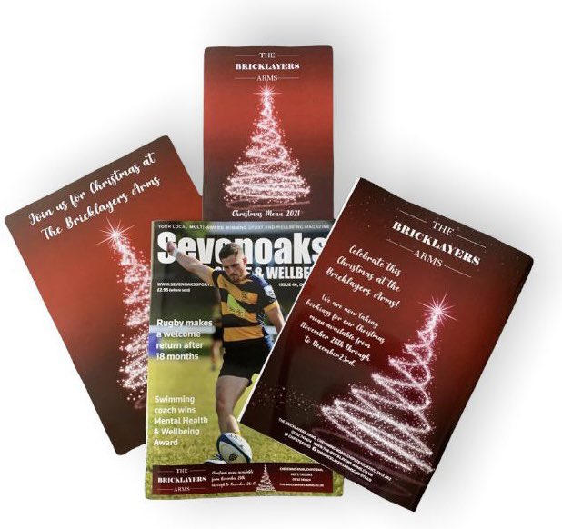 We always enjoy producing artwork for local businesses - such as the Christmas material we recently did for our friends <a href="/ChipsteadHQ/">The Bricklayers Arms</a> - If you have any design and print needs please do contact us, we’d love to hear from you so please get in contact!
#Sevenoaks #Design #Christmas