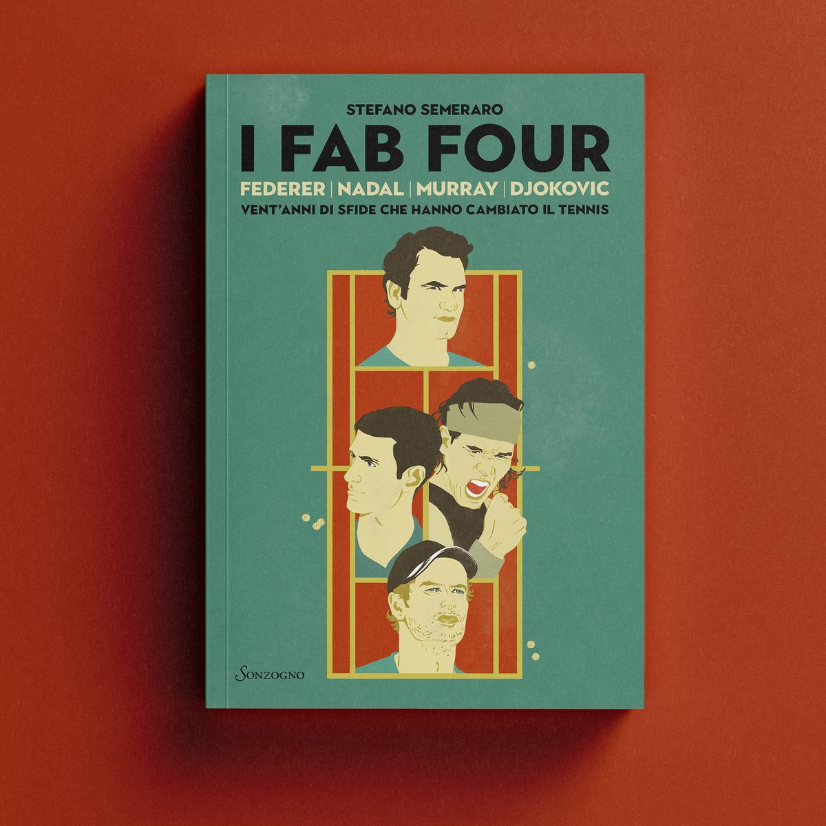 Sonzogno's tweet image. ✍️ Stefano Semeraro
📖 I Fab Four
#Federer | #Nadal | #Murray | #Djokovic
Vent’anni di sfide che hanno cambiato il #tennis
🎾 In libreria da oggi!
➡️ bit.ly/I_Fab_Four 
@semerix #Sonzogno