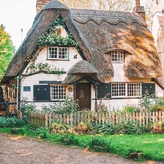 lilyyrosette's tweet photo. donβt mind me just looking at forest cottages #Fairytales #cottagecore #pinkcottage https://t.co/ys3OhO9Add