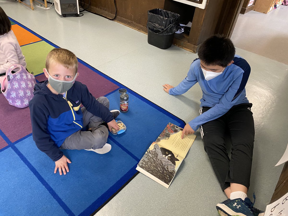 5H Reading Buddies have arrived!!!