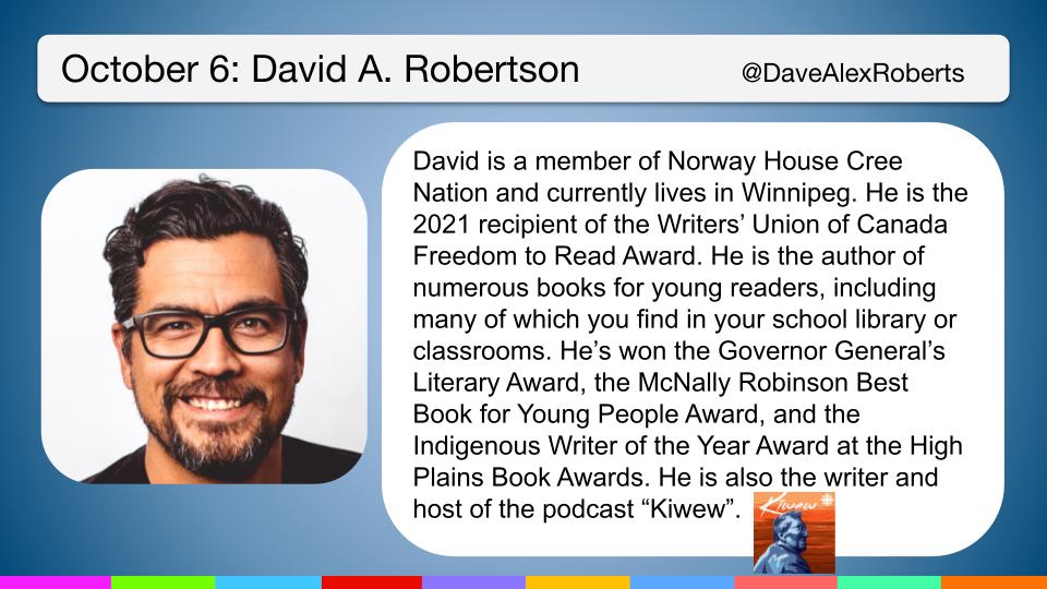 ms_cryer's tweet photo. We were honoured to have @DaveAlexRoberts speak to 325 @SCDSB_Schools students this morning, from eight different high schools. Thank you for sharing the importance of breaking down what we've learned and rebuilding it with truth, through the stories we read and share. https://t.co/EdPtbRSunD