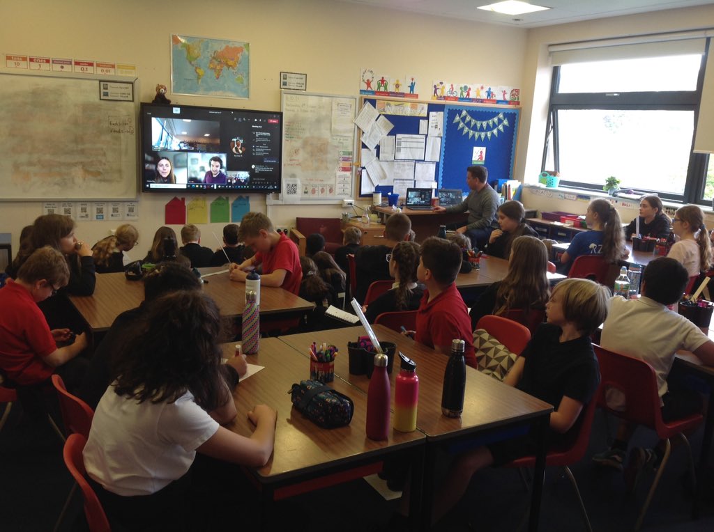 corstorphineps's tweet photo. The P7 classes had a Teams meeting with Christina & Dan @sustrans today. They briefed us for an exciting new project that we're going to be working on: how can we make the streets around our school more inviting and inspiring? What fab ideas will our creative P7s come up with...? https://t.co/oBVokgUbe9